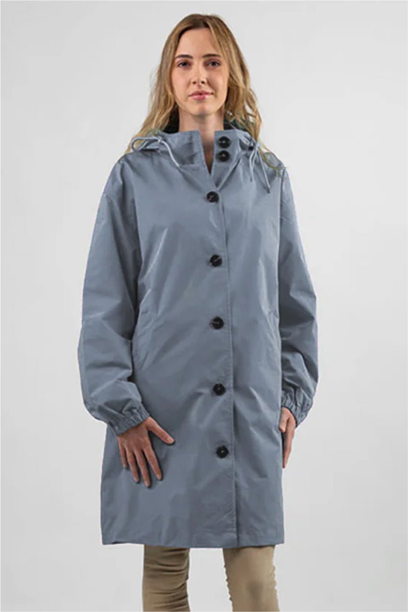 Women's Oversized Hooded Longline Coat