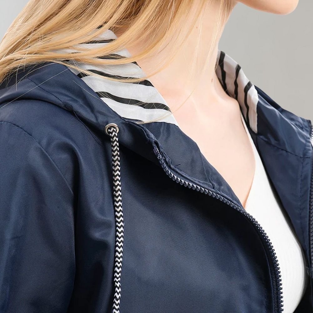Women's Rain Waterproof Hooded Jacket