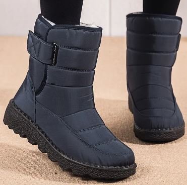 Women's Quilted Waterproof Snow Ankle Boots