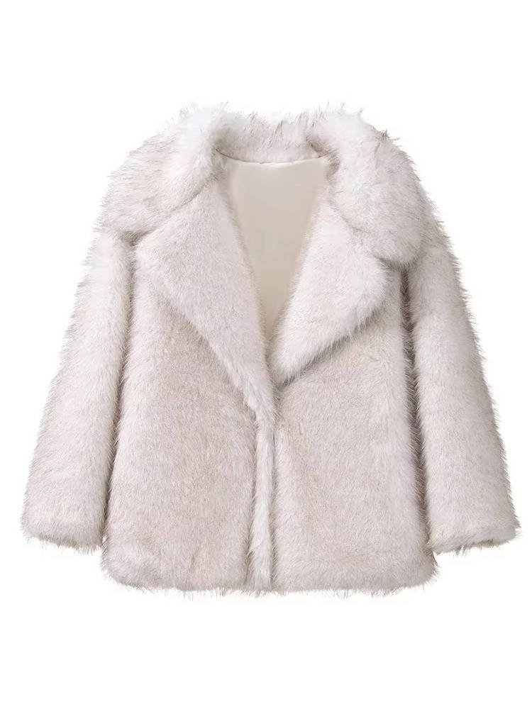 Women's Oversized Faux Fur Coat