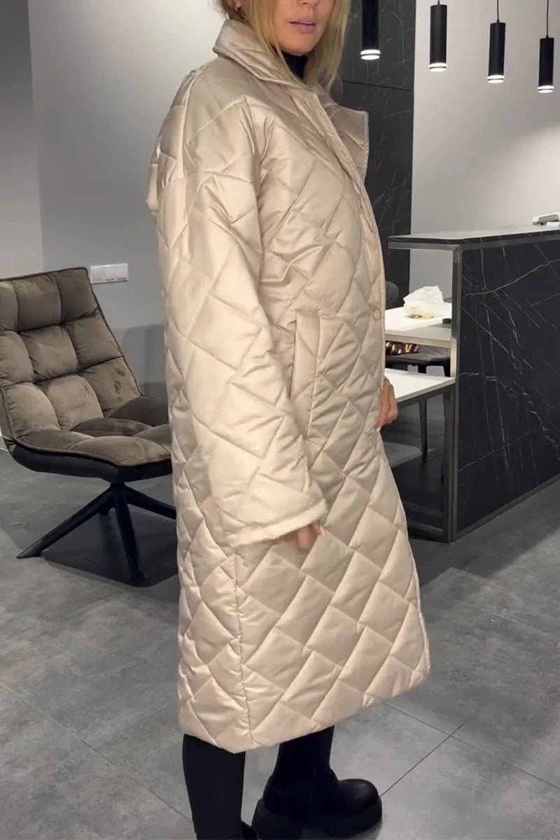 Women's Oversized Longline Puffer Coat
