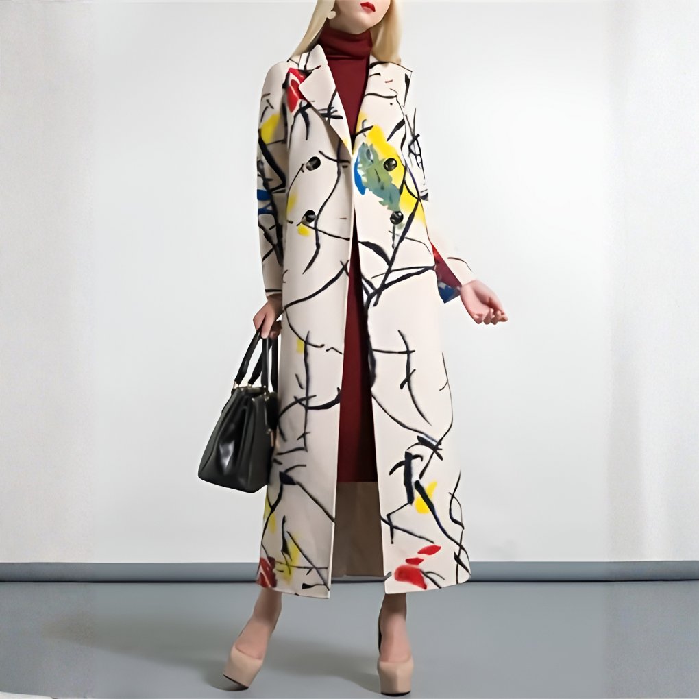 Women's Oversized Longline Wool Coat