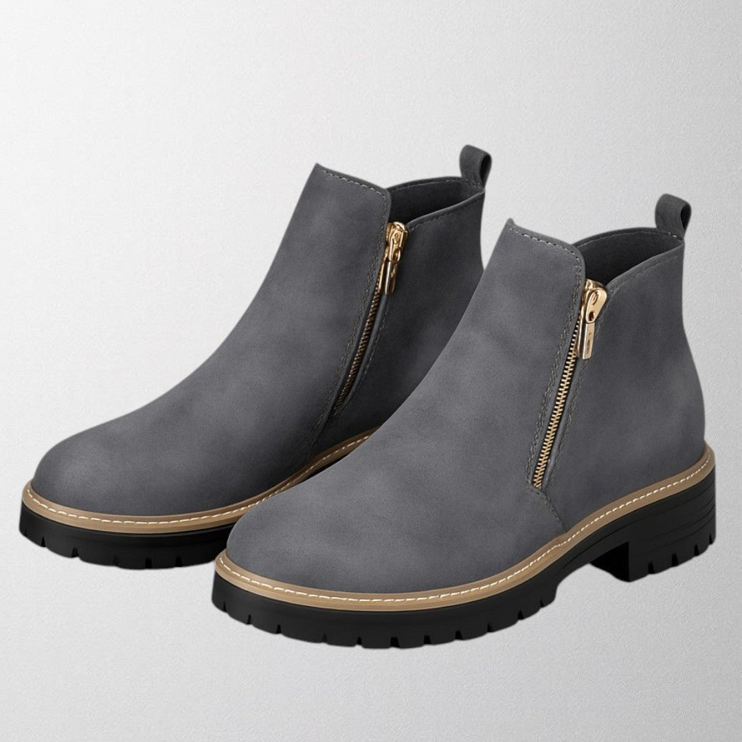 Women's Suede Chelsea Ankle Boots