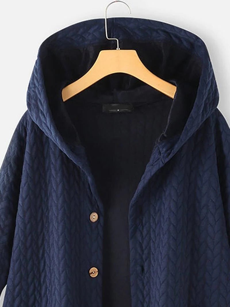 Women's Oversized Swing Hooded Coat