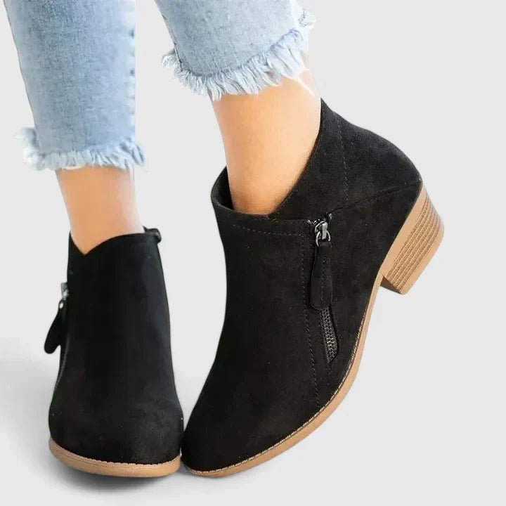Women's Suede Ankle Booties