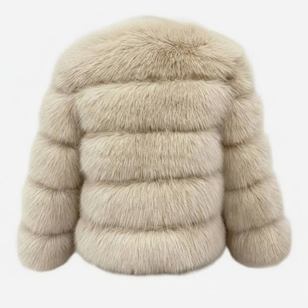 Women's Faux Fur Cropped Jacket