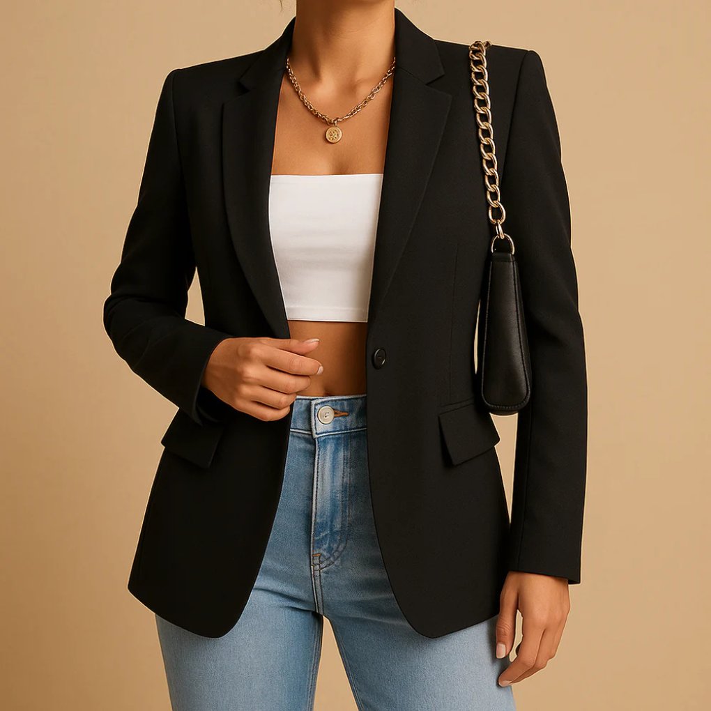 Women's Work Blazer - Black