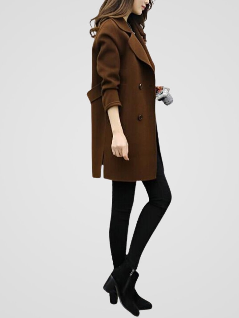 Women's Oversized Longline Wool Coat