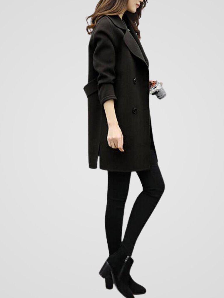 Women's Oversized Longline Wool Coat