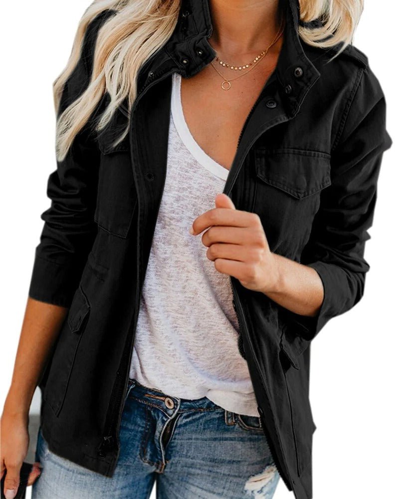 Women's Utility Jacket - Black