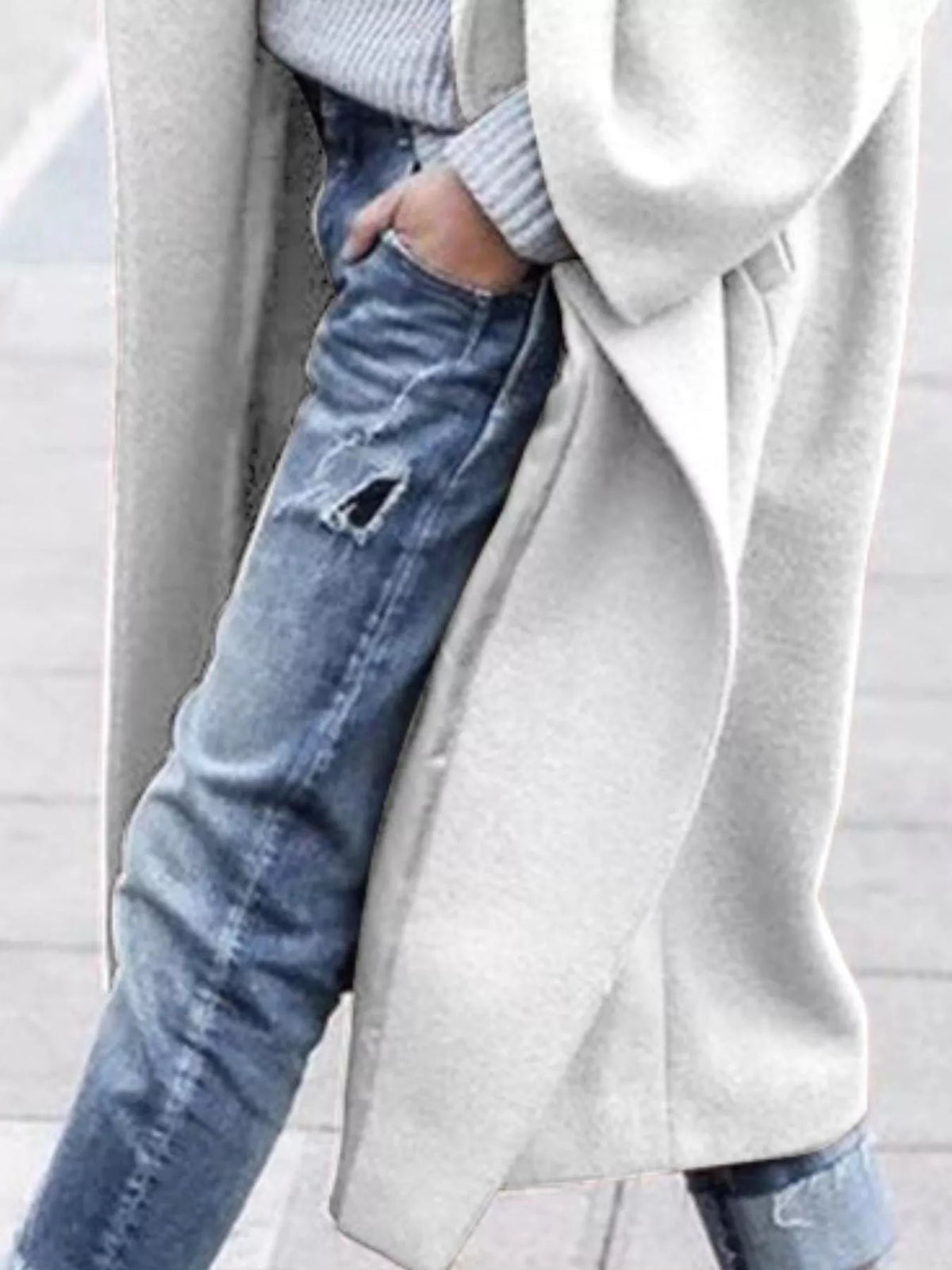 Women's Oversized Maxi Wool Coat