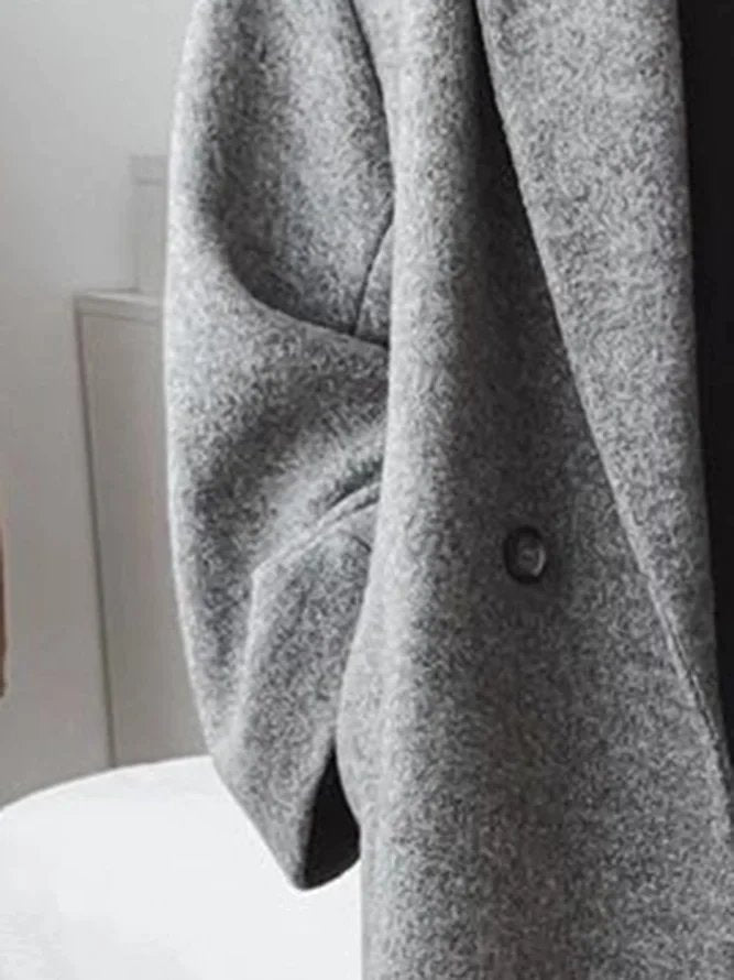 Women's Oversized Wool Overcoat