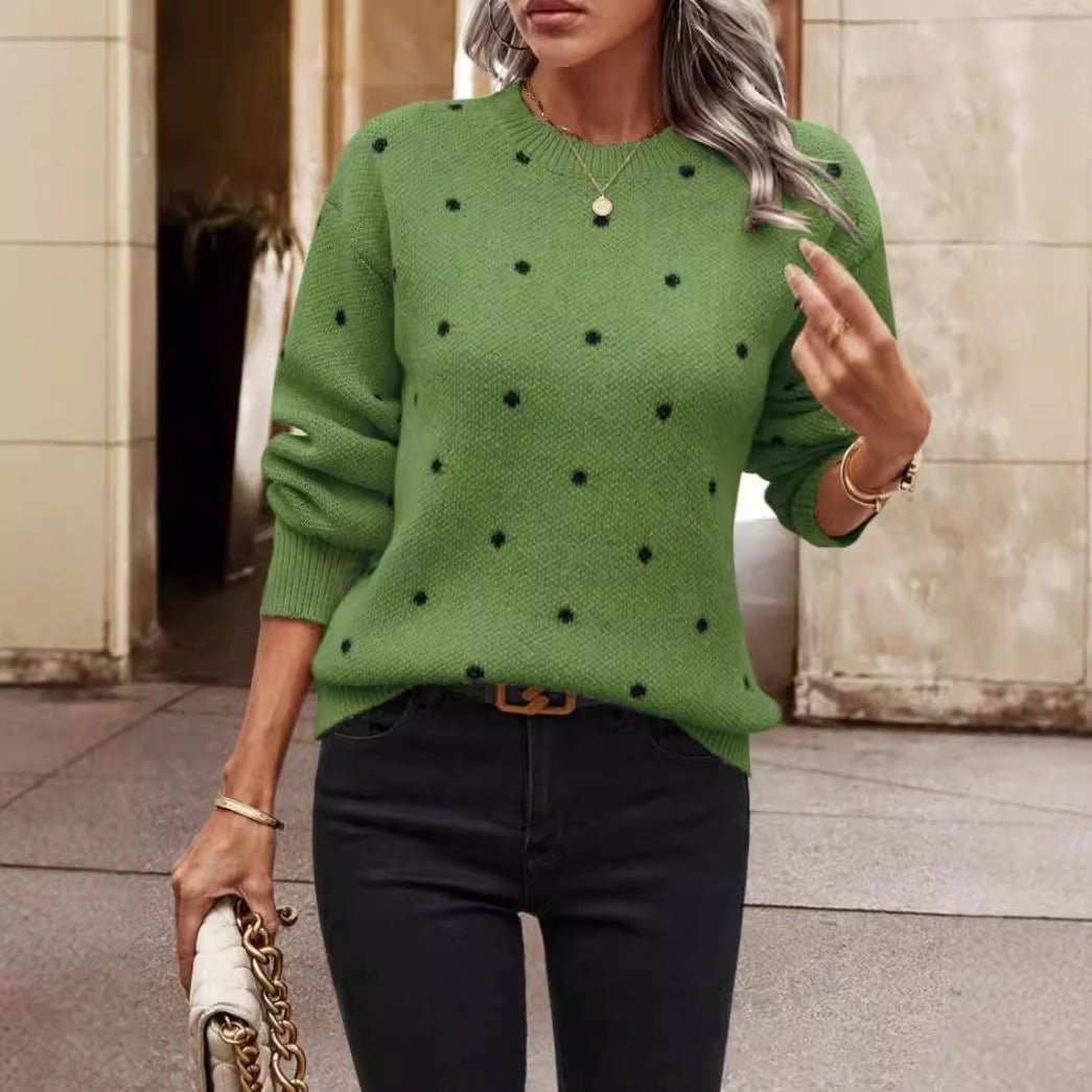 Women's Knit Jumper - Green