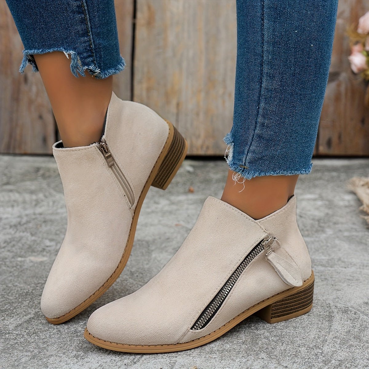 Women's Suede Ankle Boots