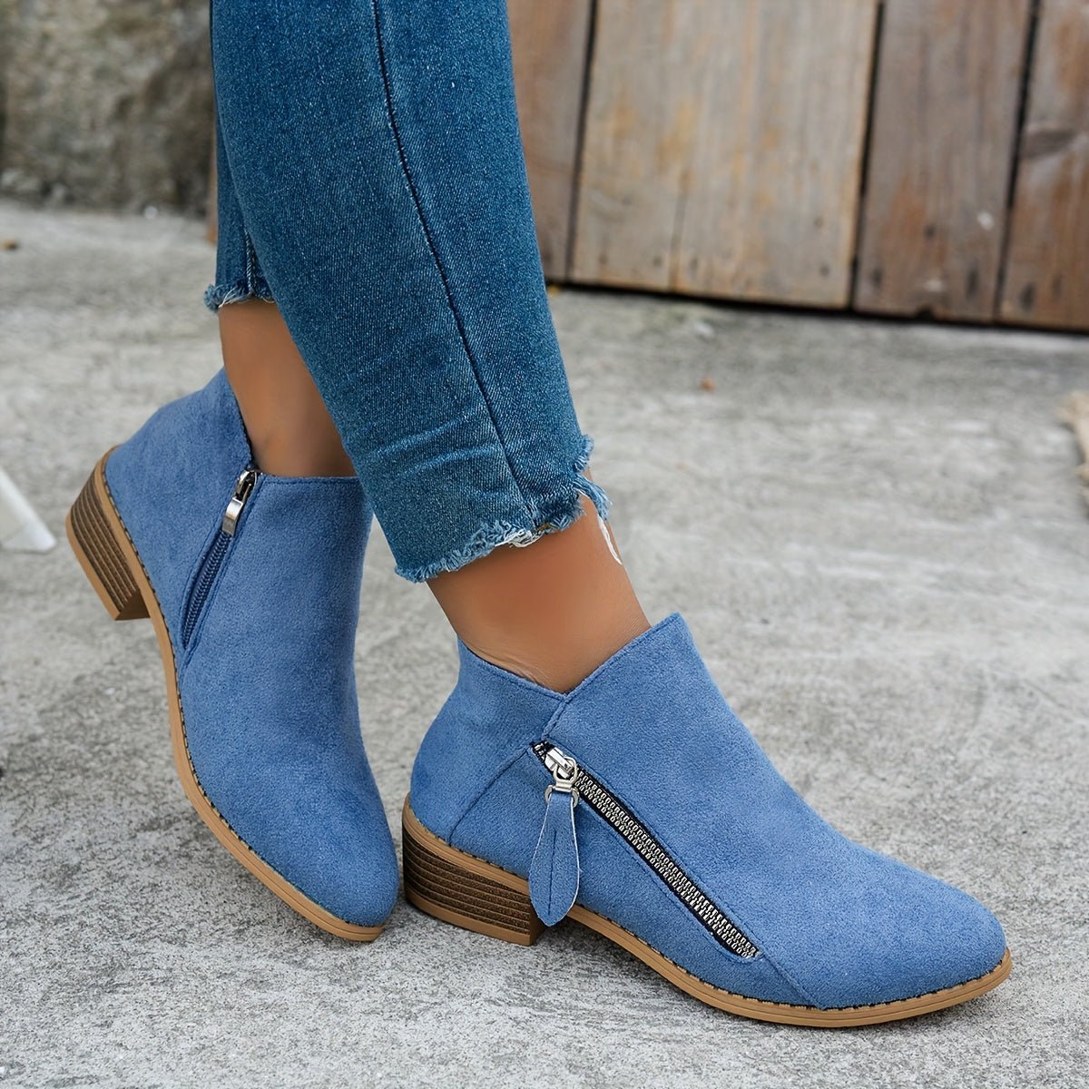 Women's Suede Ankle Boots