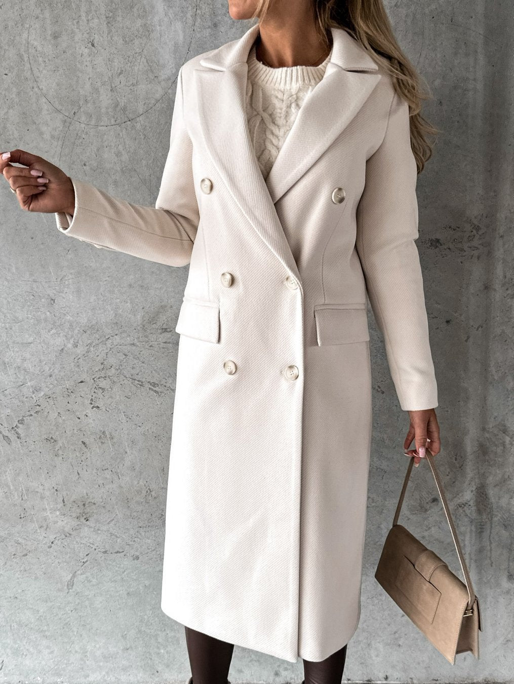 Women's Wool Longline Coat