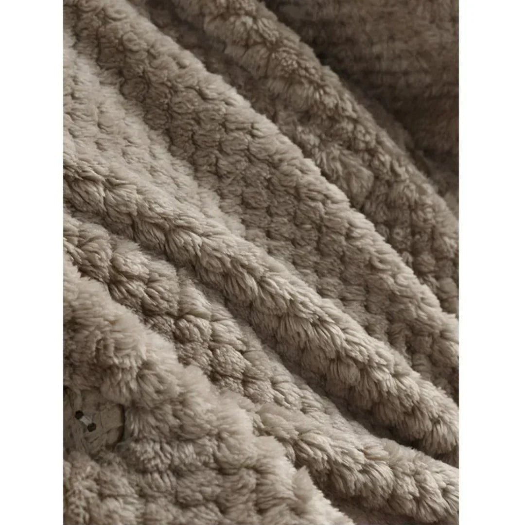 Women's Oversized Corduroy Hooded Longline Coat