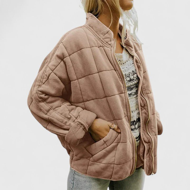 Women's Oversized Jacket - Beige