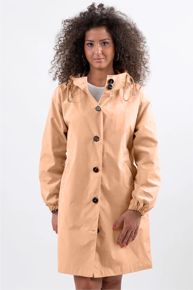 Women's Oversized Hooded Longline Coat