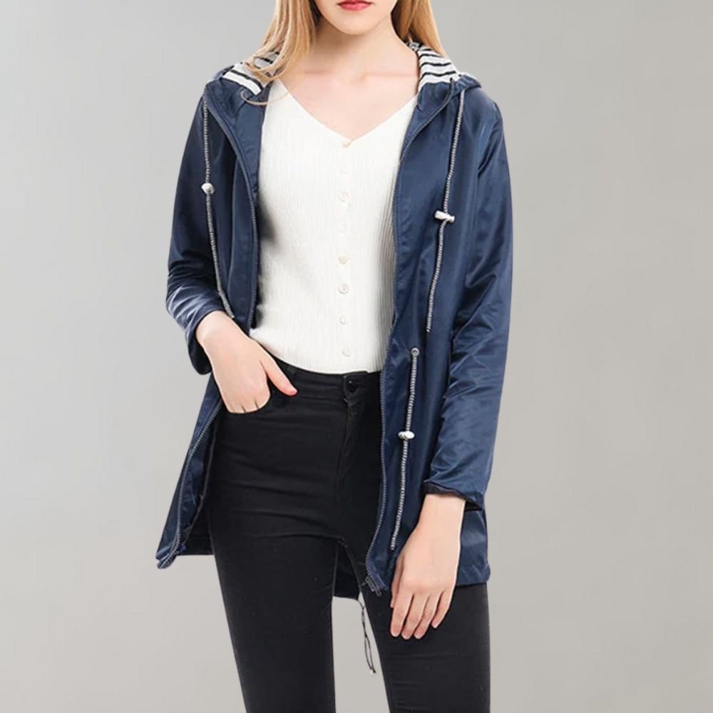 Women's Rain Waterproof Hooded Jacket