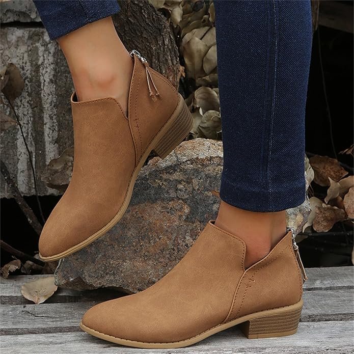 Women's Suede Ankle Booties