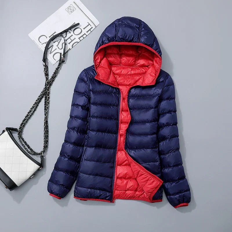 Women's Hooded Packable Puffer Jacket