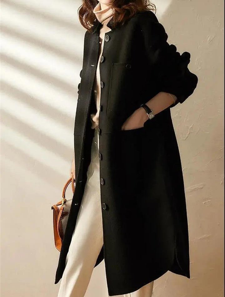 Women's Oversized Longline Wool Coat