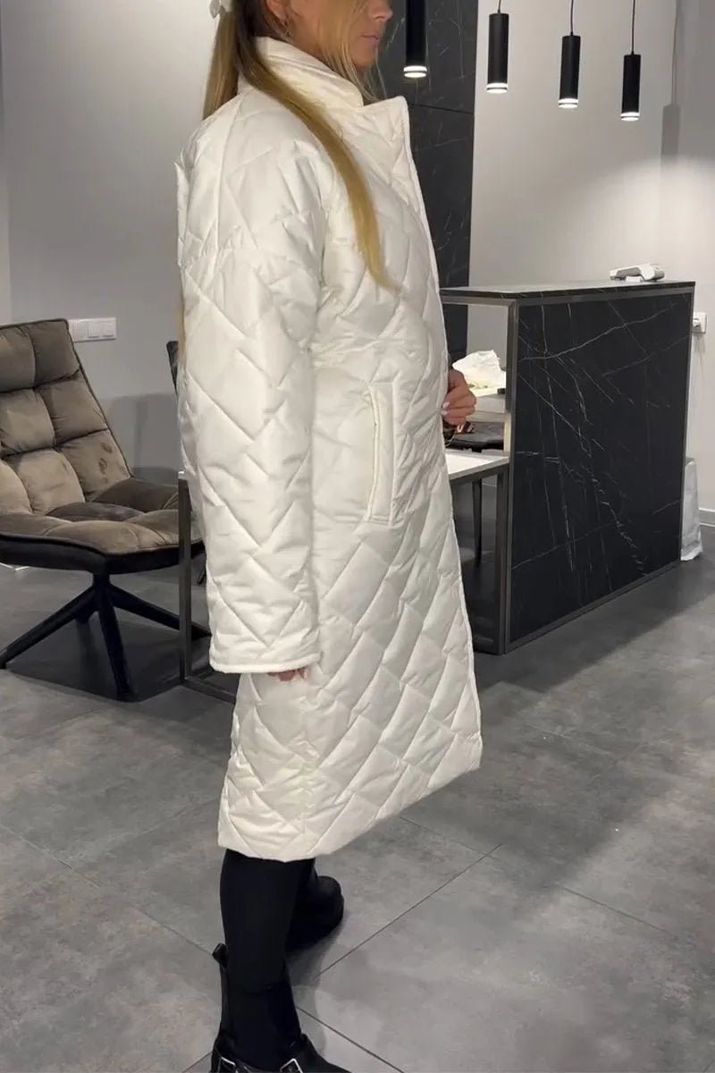 Women's Oversized Longline Puffer Coat