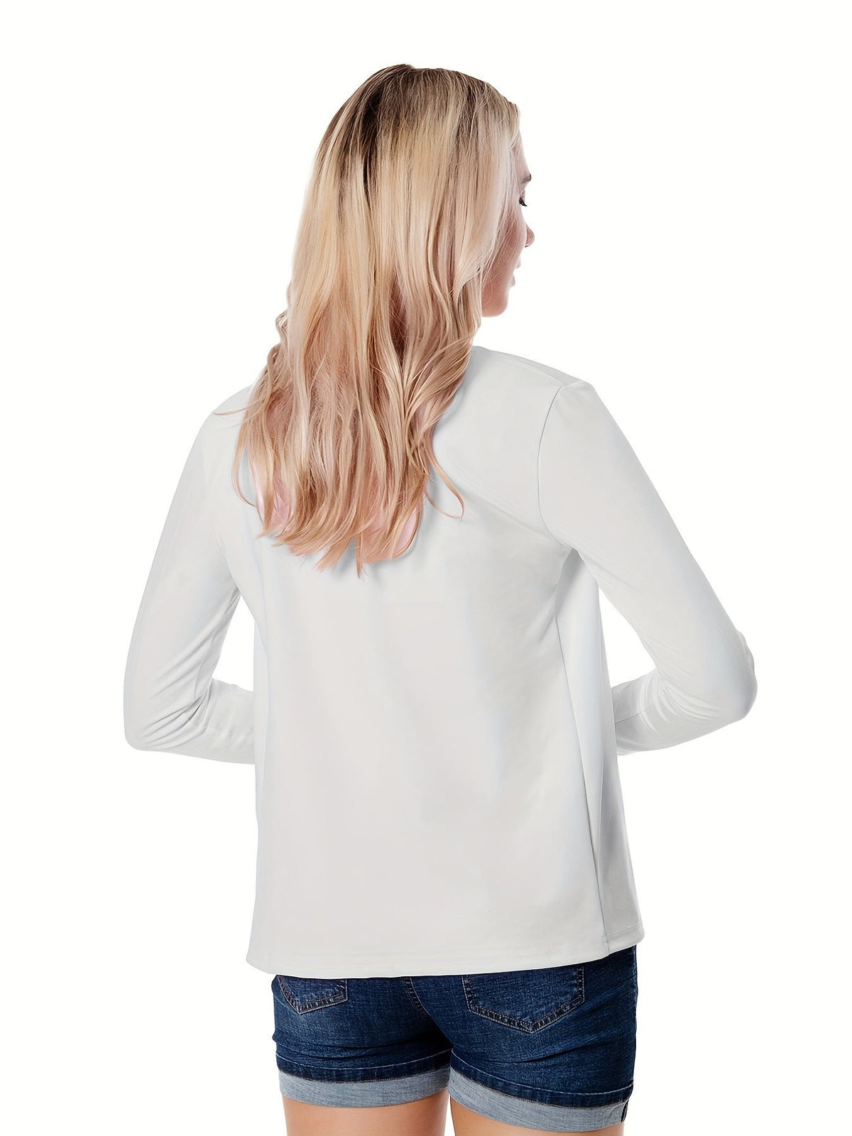 Women's Ponte Knit Open-Front Blazer - White