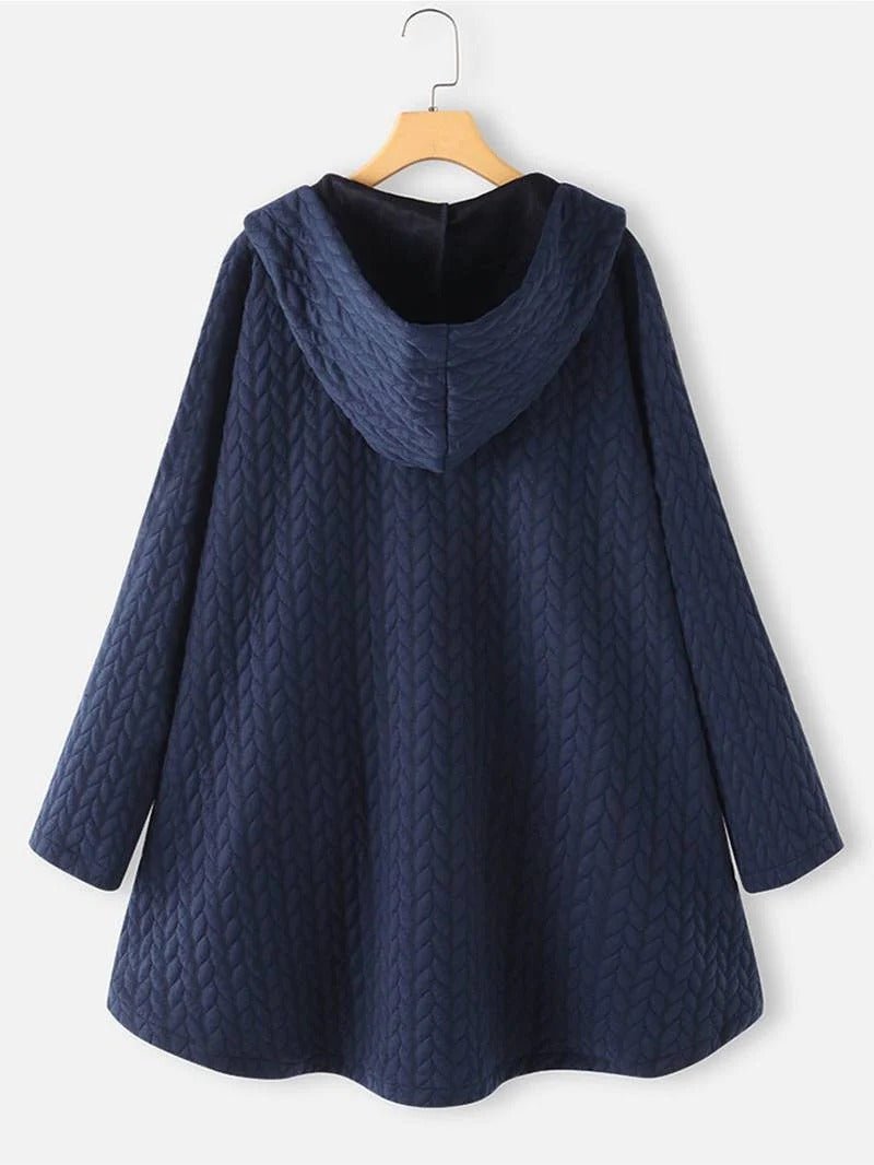 Women's Oversized Swing Hooded Coat