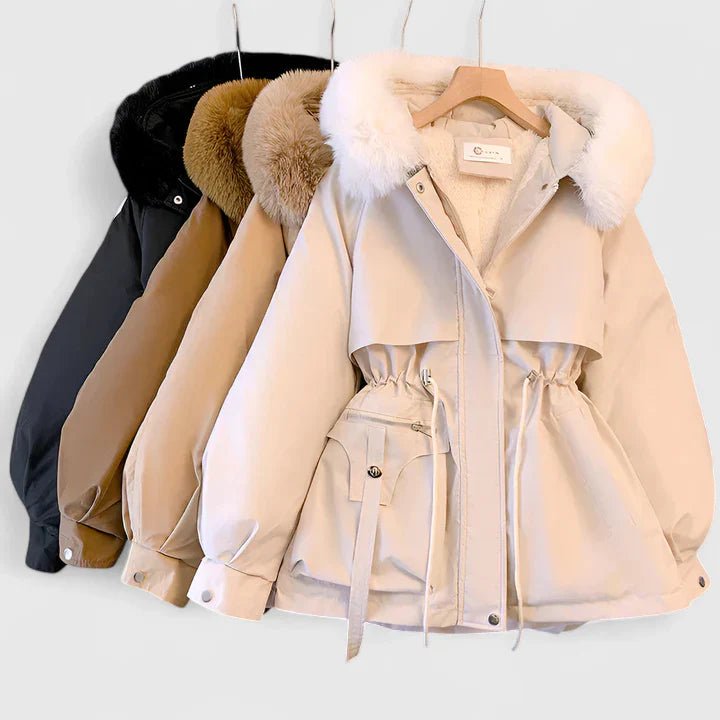 Women's Oversized Fur Hooded Teddy Parka