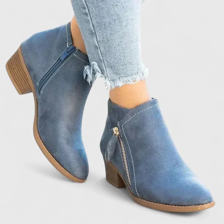 Women's Suede Ankle Booties