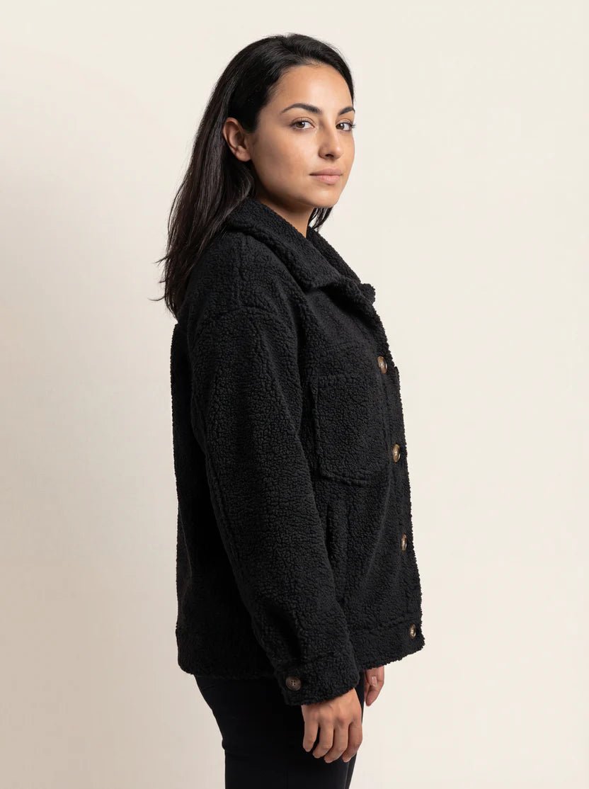 Women's Sherpa Fleece Teddy Shacket
