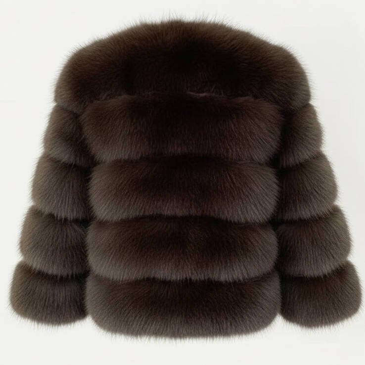 Women's Faux Fur Cropped Jacket