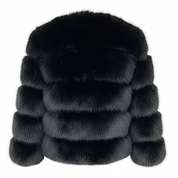 Women's Faux Fur Cropped Jacket