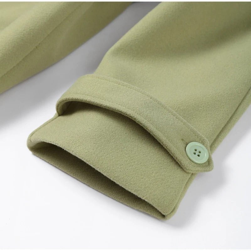 Women's Oversized Wool Trench Coat