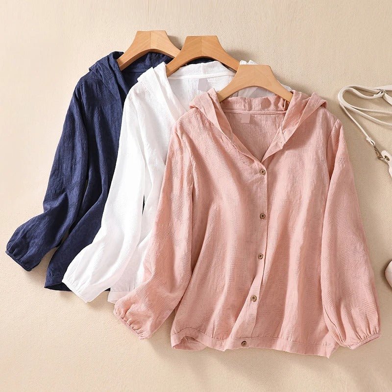 Women's Hooded Sun Protection Jacket