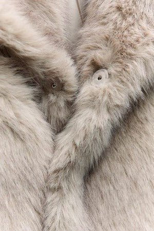 Women's Faux Fur Cropped Jacket