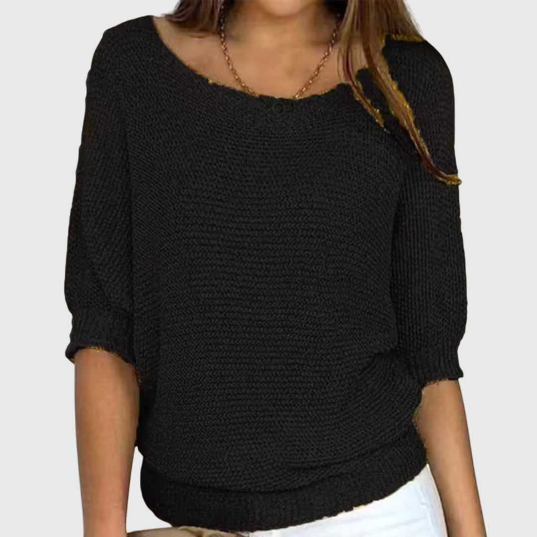 Women's Knit Jumper - Black