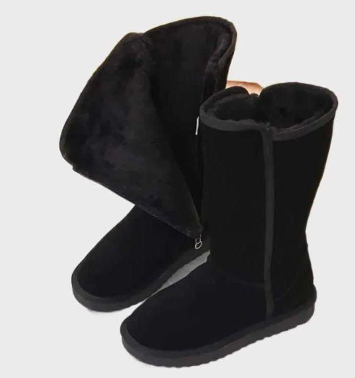Women's Tall Suede Snow Knee-High Boots