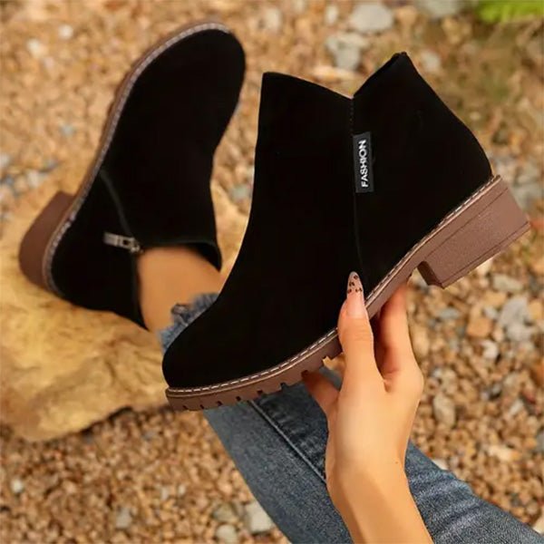 Women's Suede Winter Ankle Boots