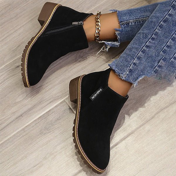 Women's Suede Winter Ankle Boots