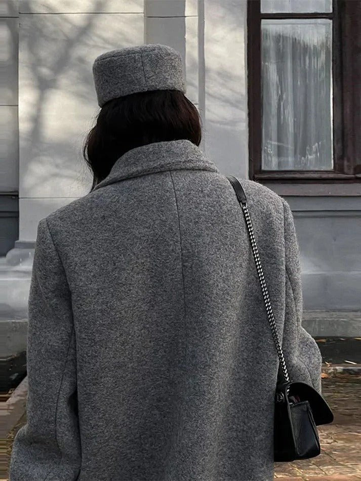 Women's Oversized Maxi Wool Coat