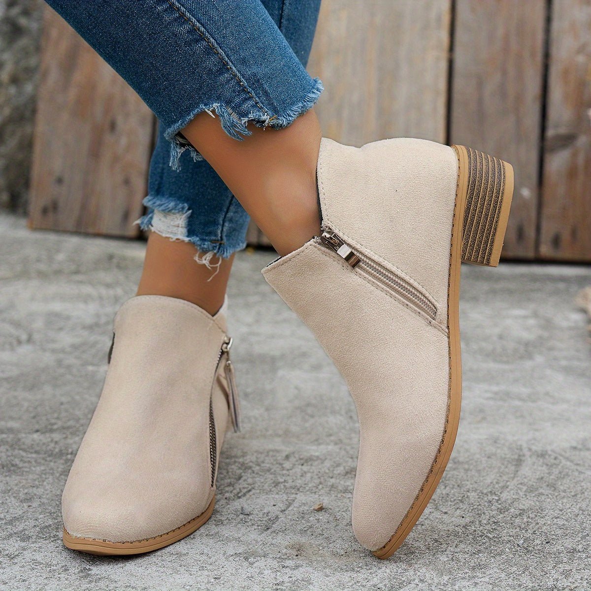 Women's Suede Ankle Boots