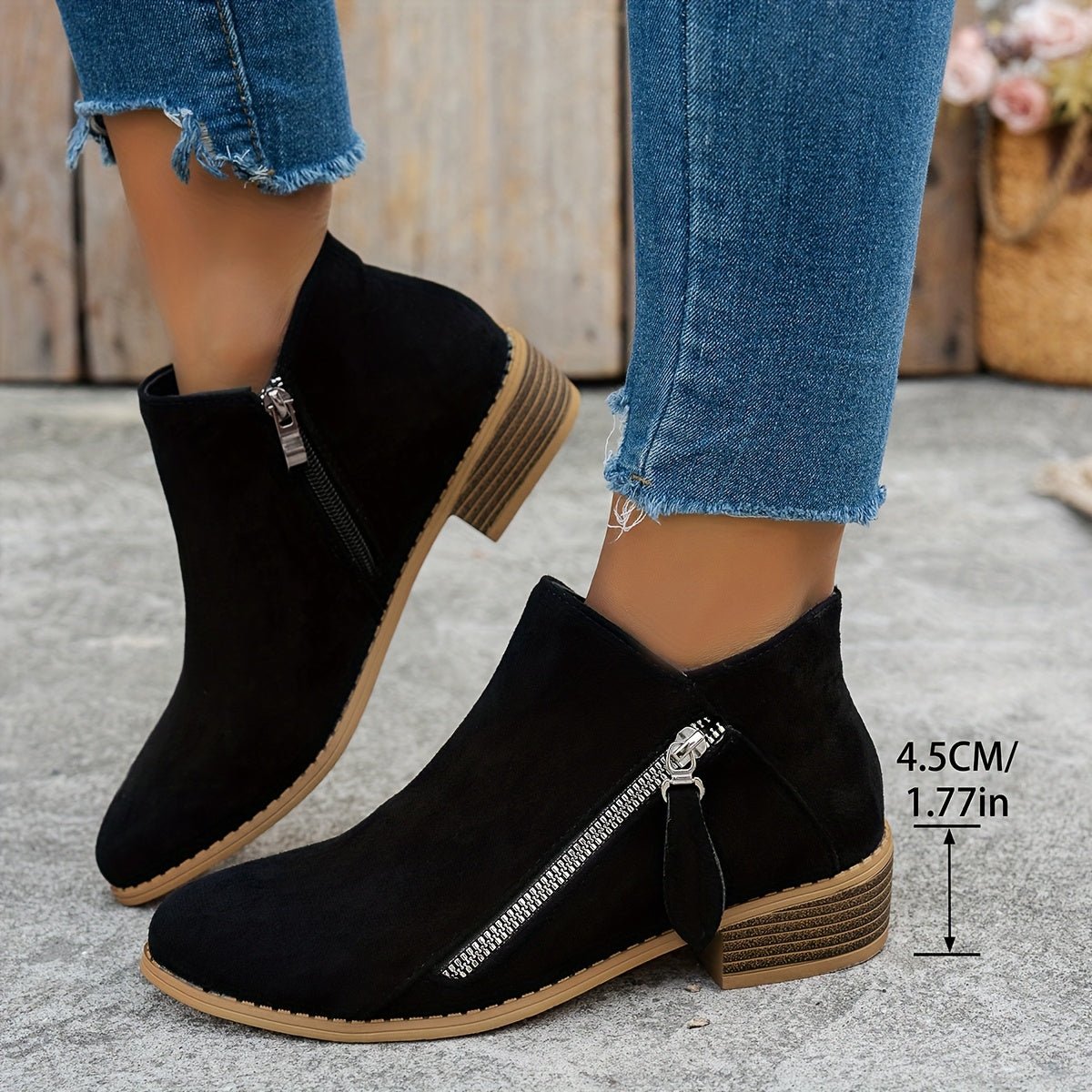 Women's Suede Ankle Boots
