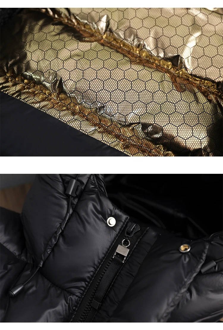 Women's Long Hooded Longline Puffer Coat