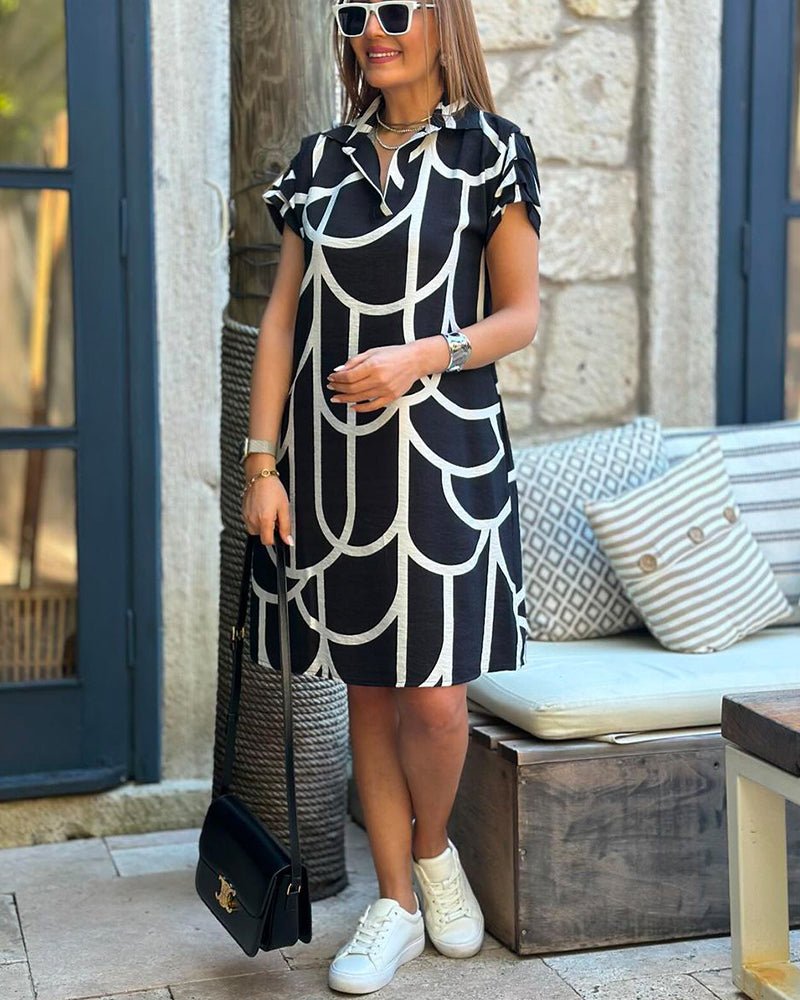 Women's Black Shift Dress