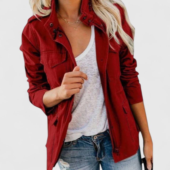 Women's Field Jacket - Red