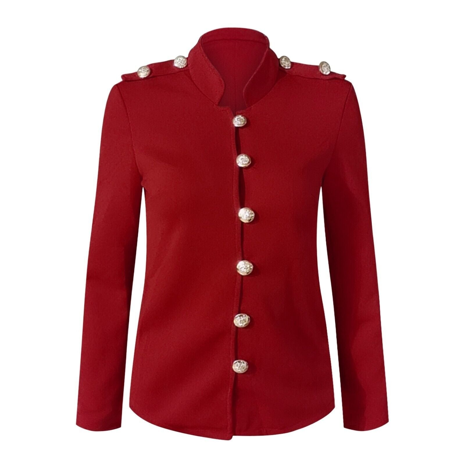 Women's Slim Military Blazer