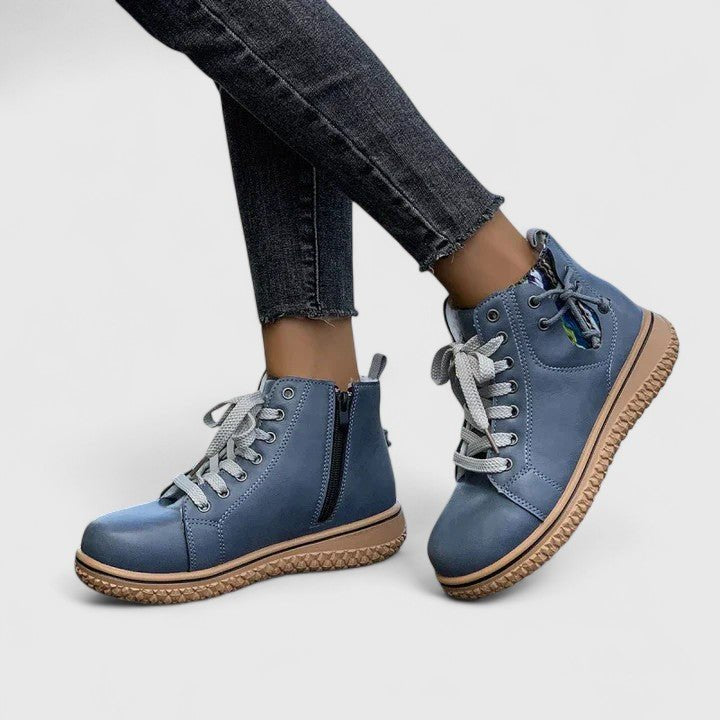 Women's Faux Leather Ankle Boots
